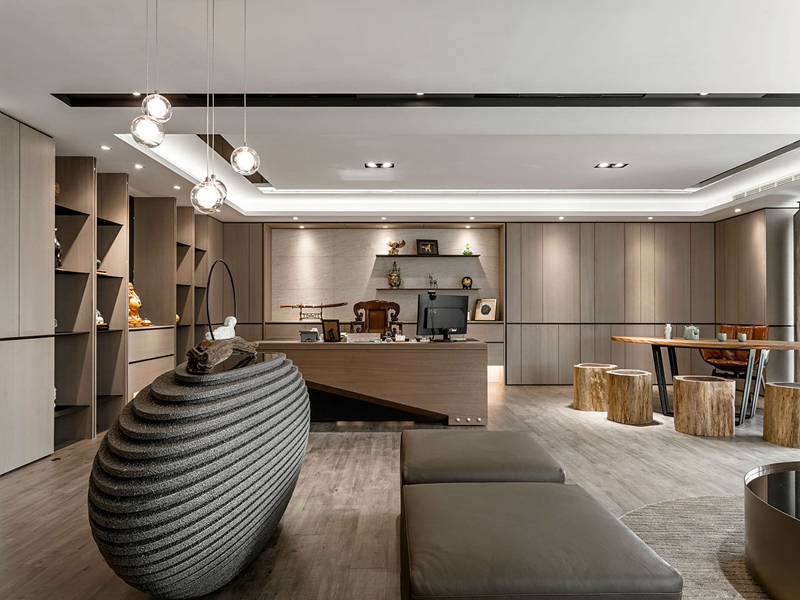 老板辦公室裝修三大要點(diǎn)，辦公室工作區(qū)域的照明設(shè)計(jì)應(yīng)注意哪些？